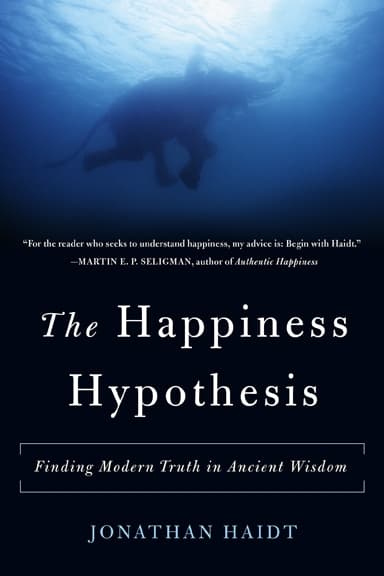 The Happiness Hypothesis book cover