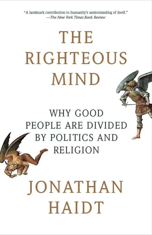 The Righteous Mind book cover