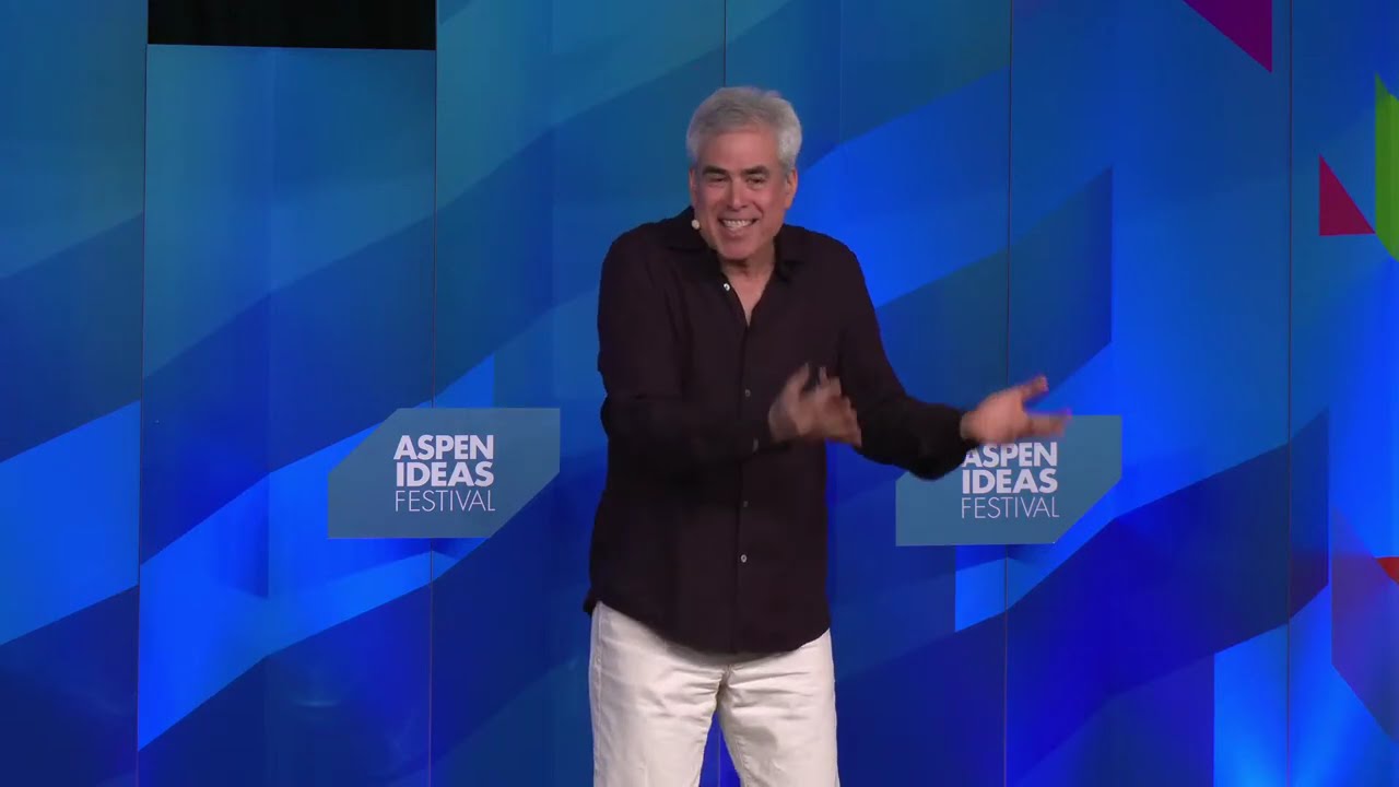 Jonathan Haidt speaking at the Aspen Institute